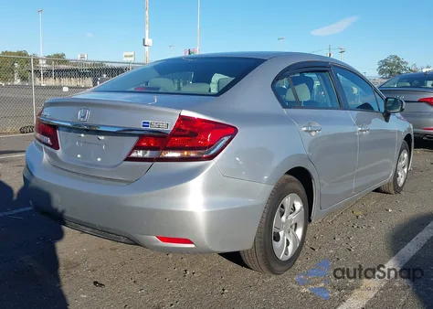 2014 Honda Civic Lx z USA, uszkodzony, nr VIN 19XFB2F55EE220106